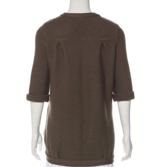 MARC BY MARC JACOBS Wool Short Sleeve Sweater - Picture 3 of 3